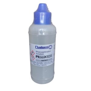 QUALIGENS Phenolphthalein Indicator Sulution 125 ML CAS 77-09-8