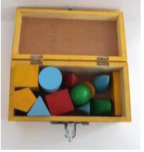 Geomatrical Wooden Shapes Big